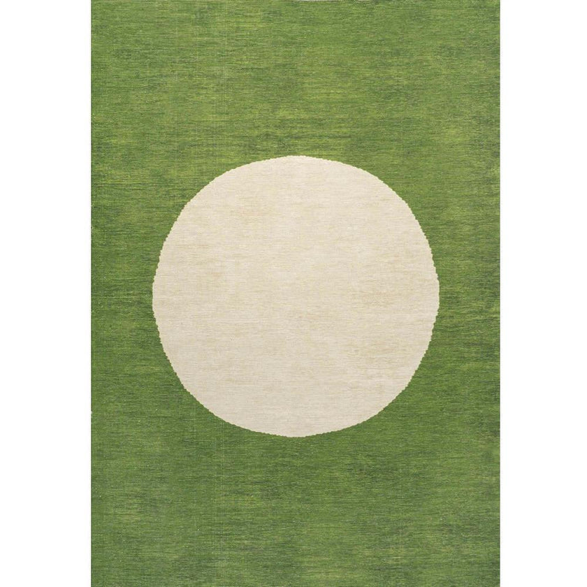 Cirkel Minimalist Geometric Dot Machine-washable Area Rug