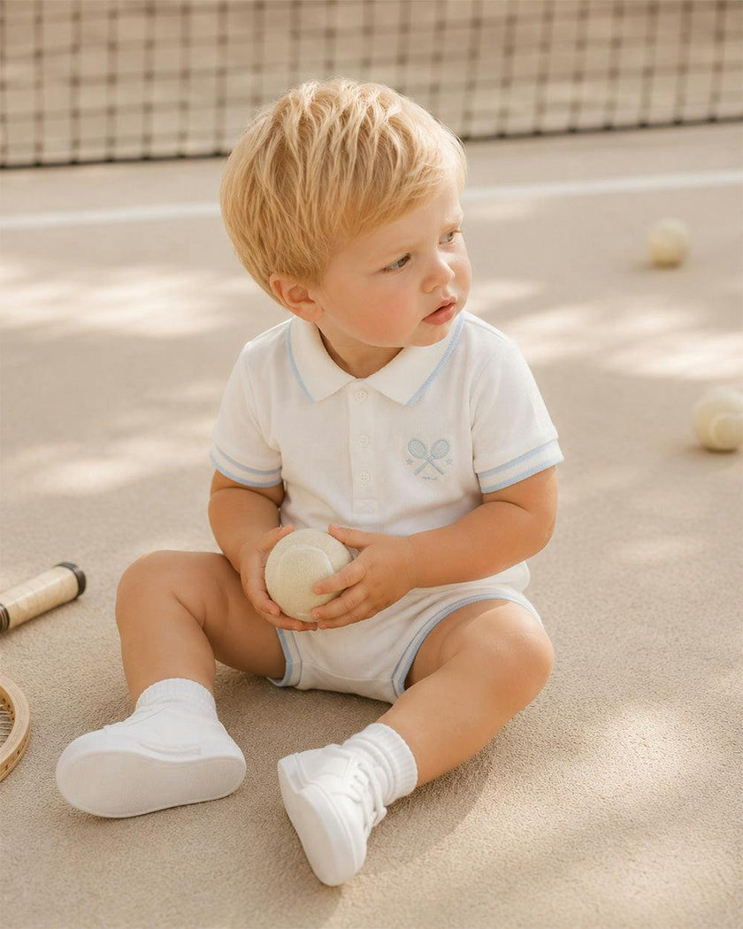 Cory Tennis Baby Romper