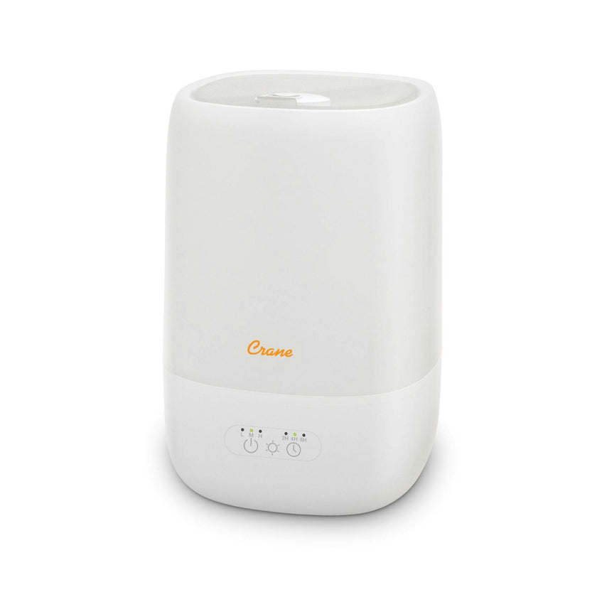 Top Fill Cool Mist Humidifier, 1 Gallon with Sleep Support Light & Essential Oil Tray