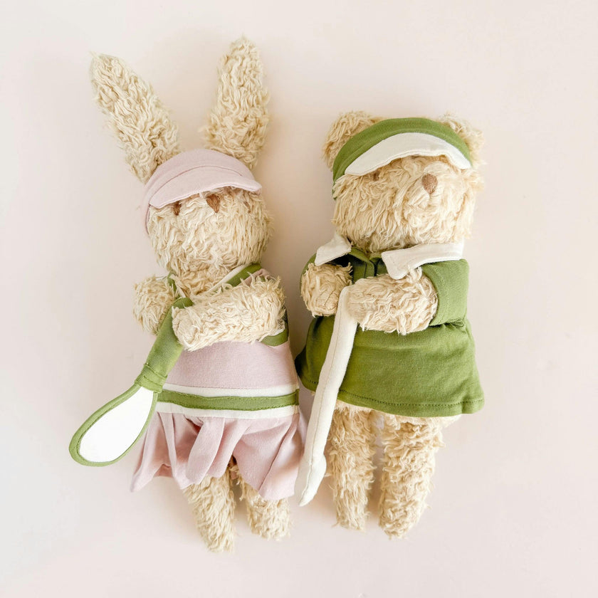 Swaddle and Walter Bear Plush Toy Set - Golf