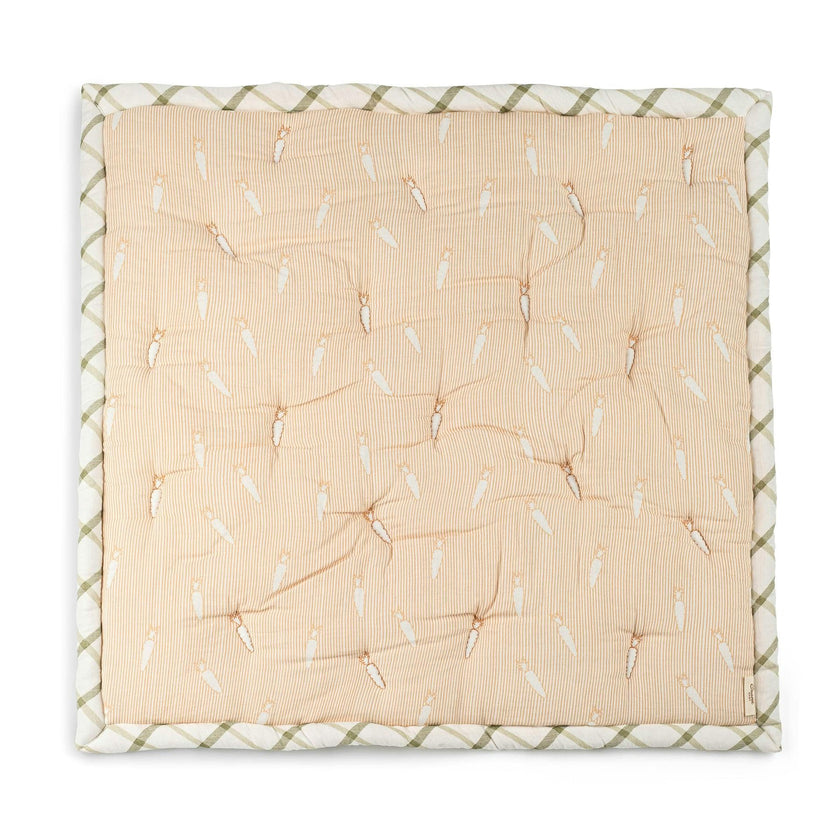 Clementine Fruits & Veggies Cotton Quilted Blanket