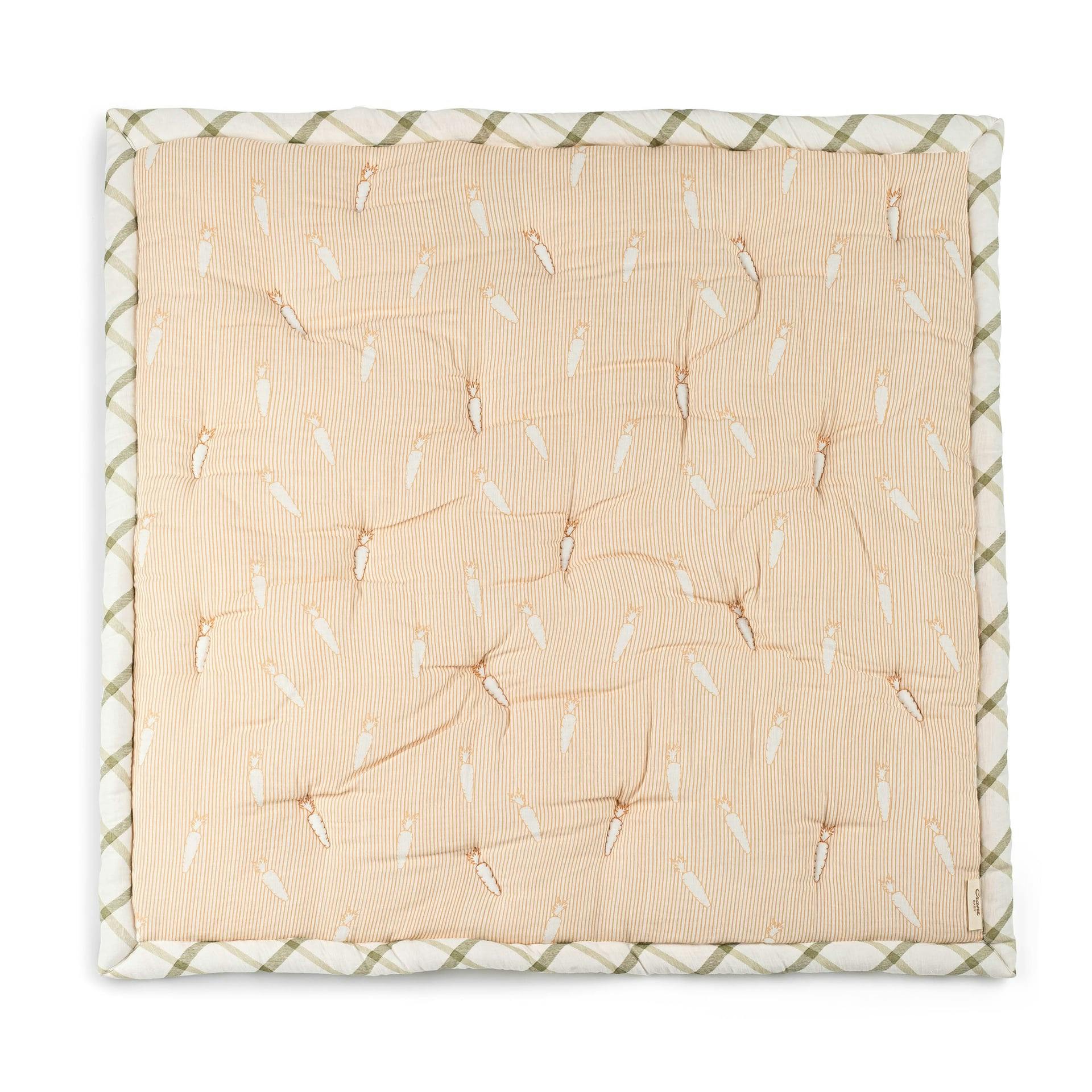 Clementine Fruits & Veggies Cotton Quilted Blanket