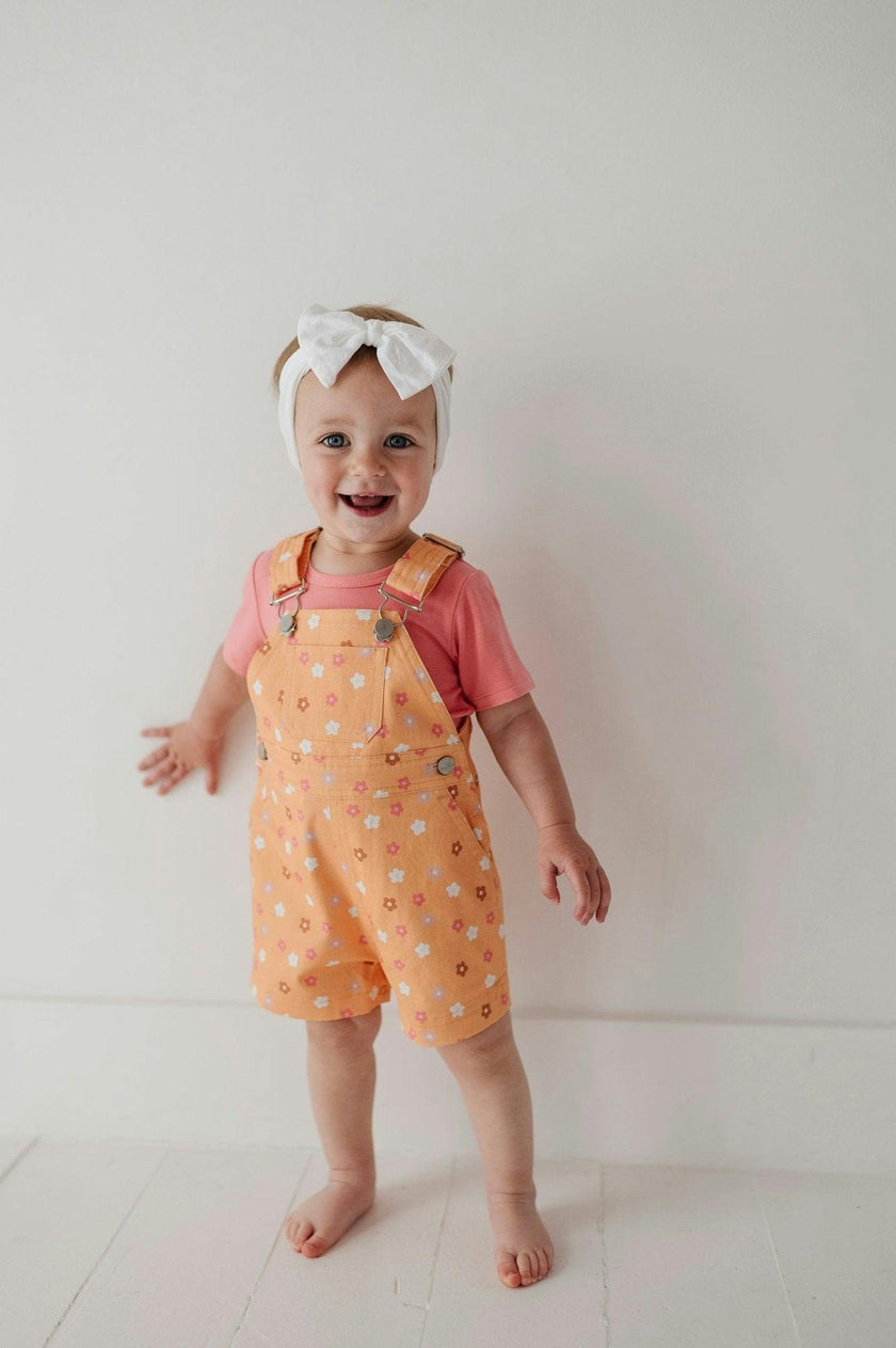 Baby Cotton Overalls Set