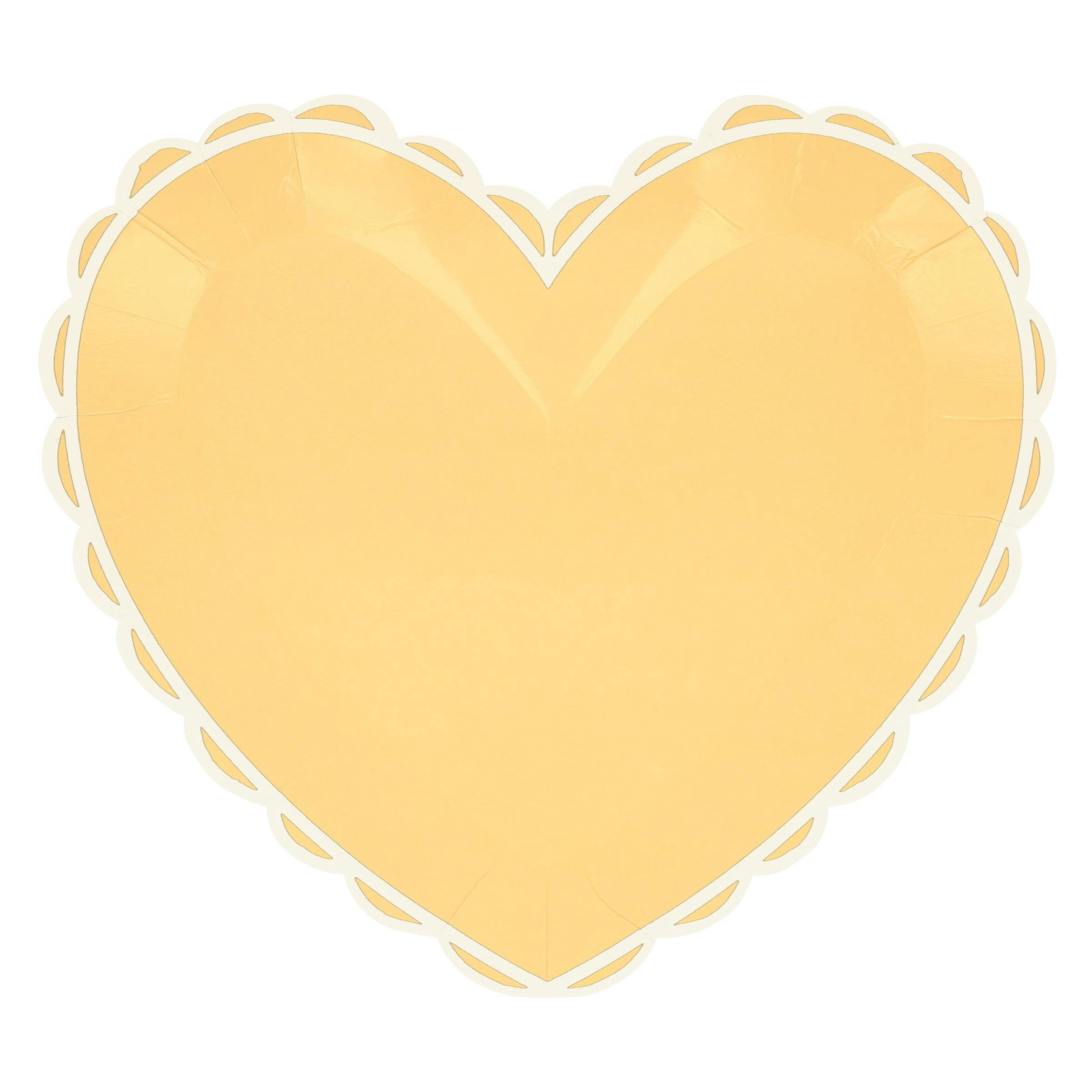 Pastel Heart Large Plates