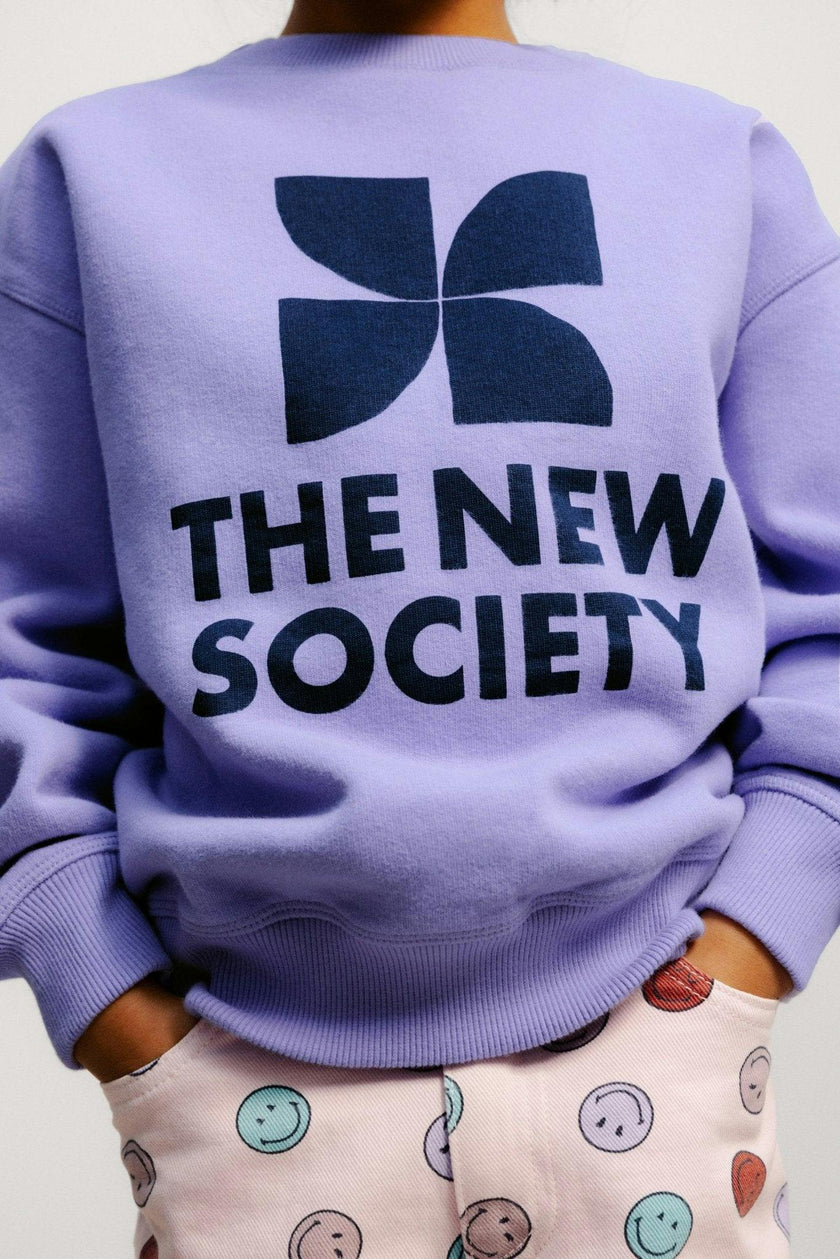 TNS Logo Sweatshirt Violet Tulip