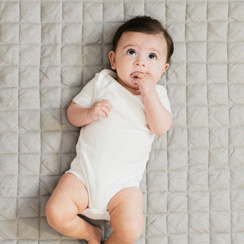 Linen Round Play Mat