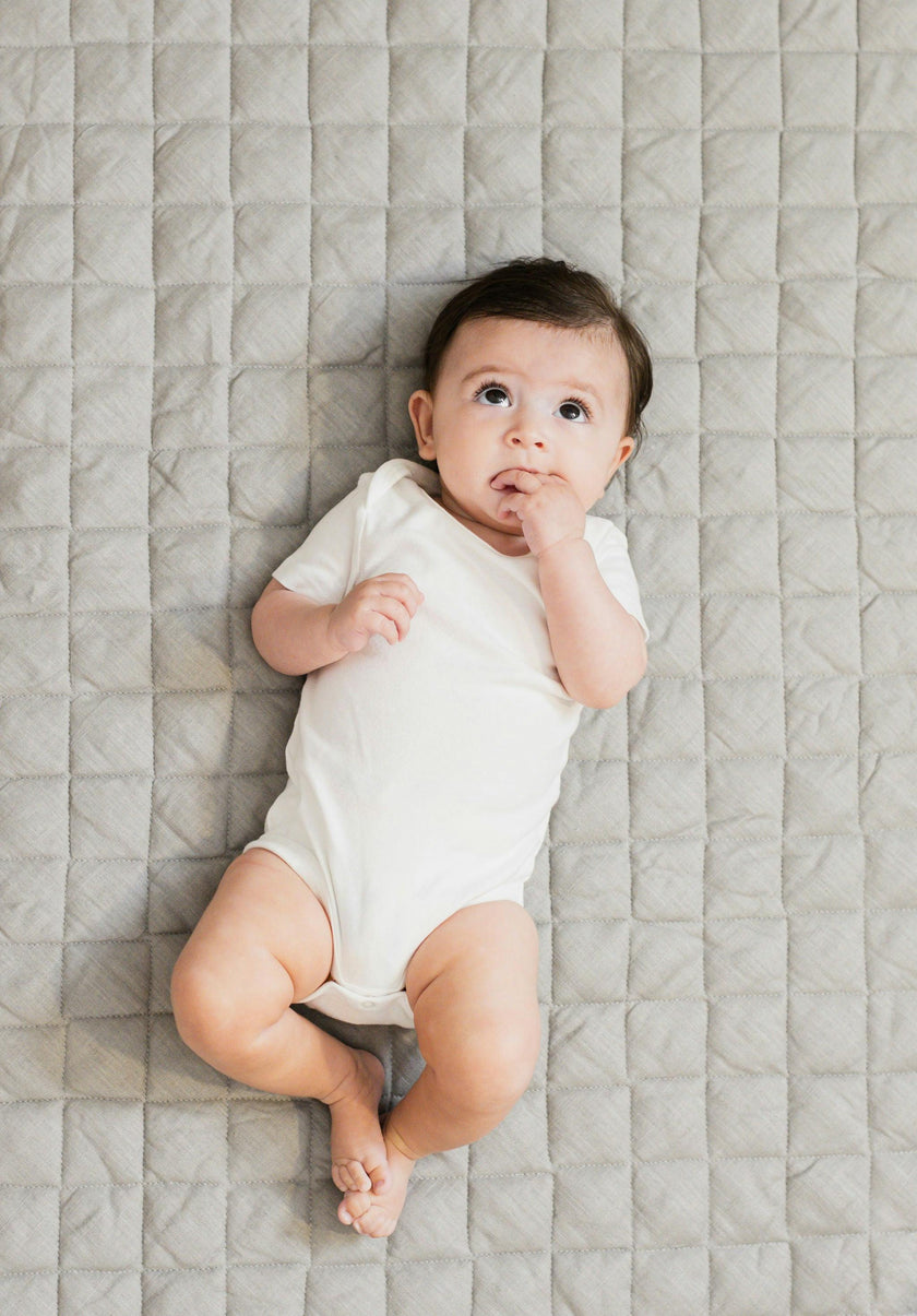 Linen Round Play Mat