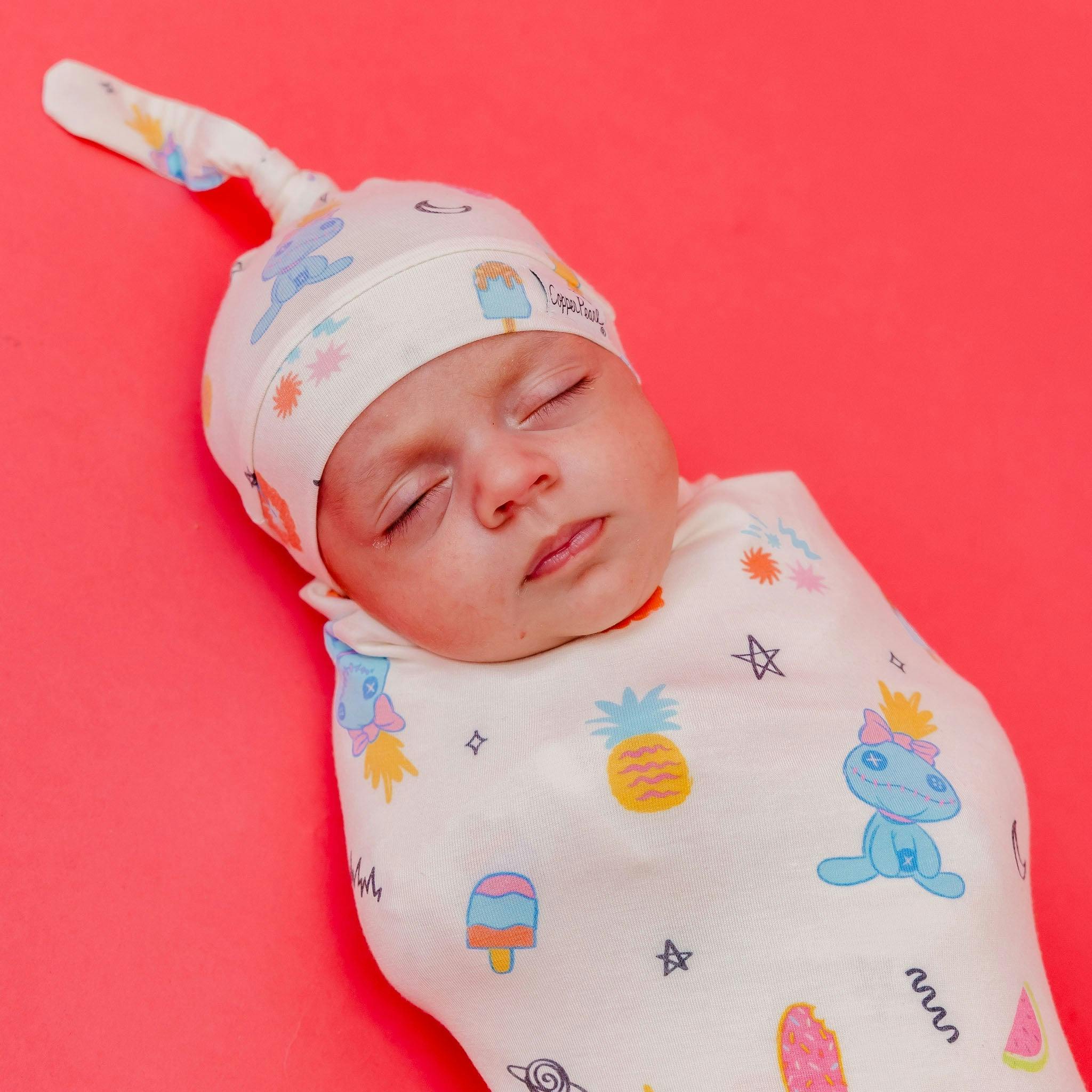 Knit Swaddle Blanket - Disney Scrump Dreamsicles