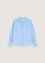 Aura Woman Shirt Vista Blue Stripes