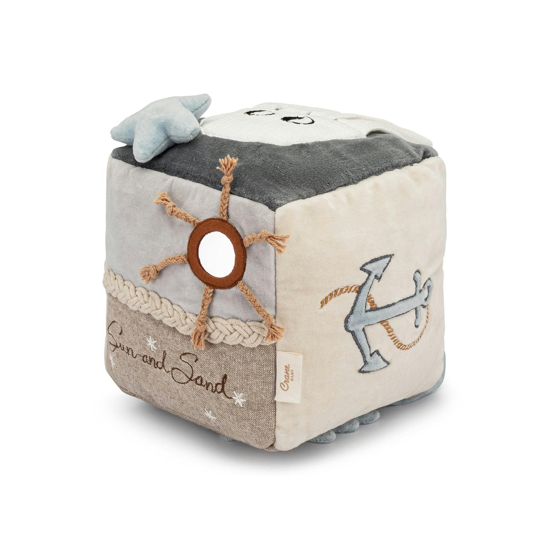 Cove Soft Plush Activity Cube