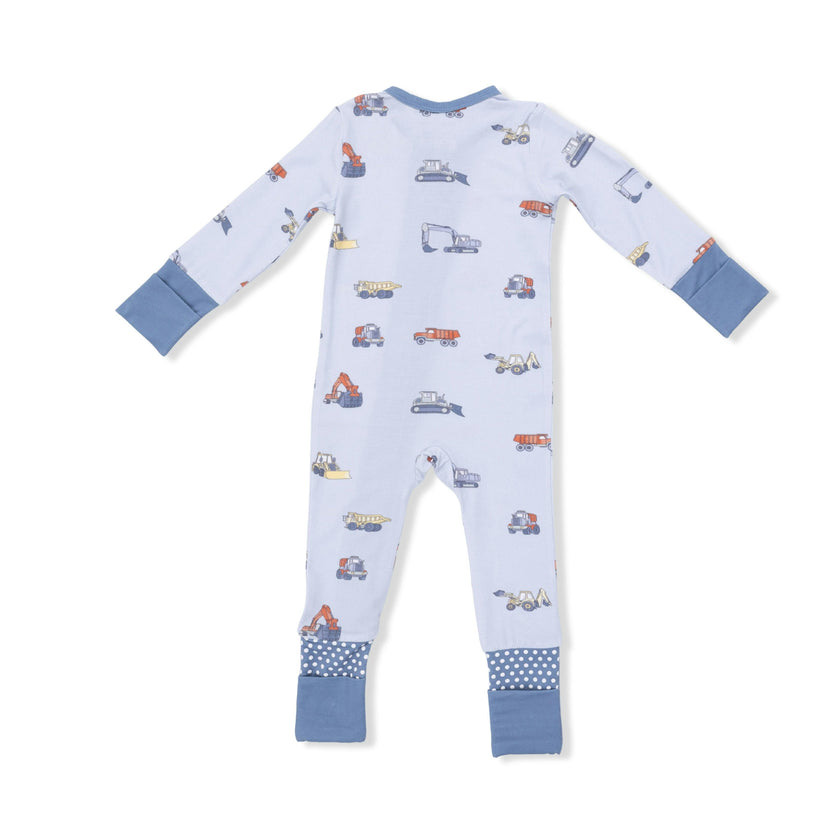 Construction Vehicles - Convertible Romper