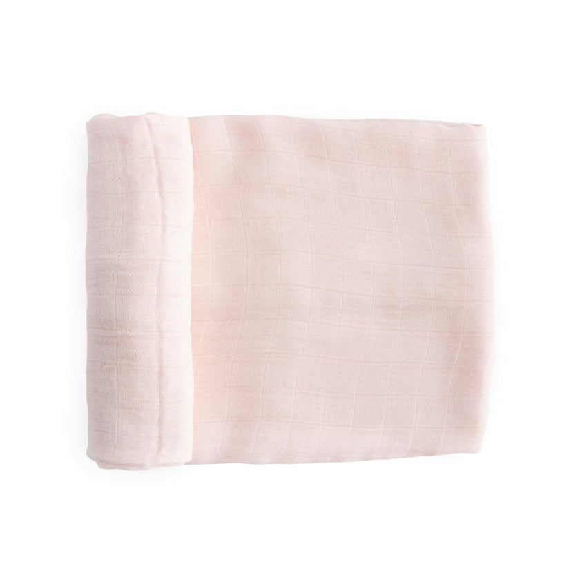 Deluxe Muslin Swaddle Blanket - Blush
