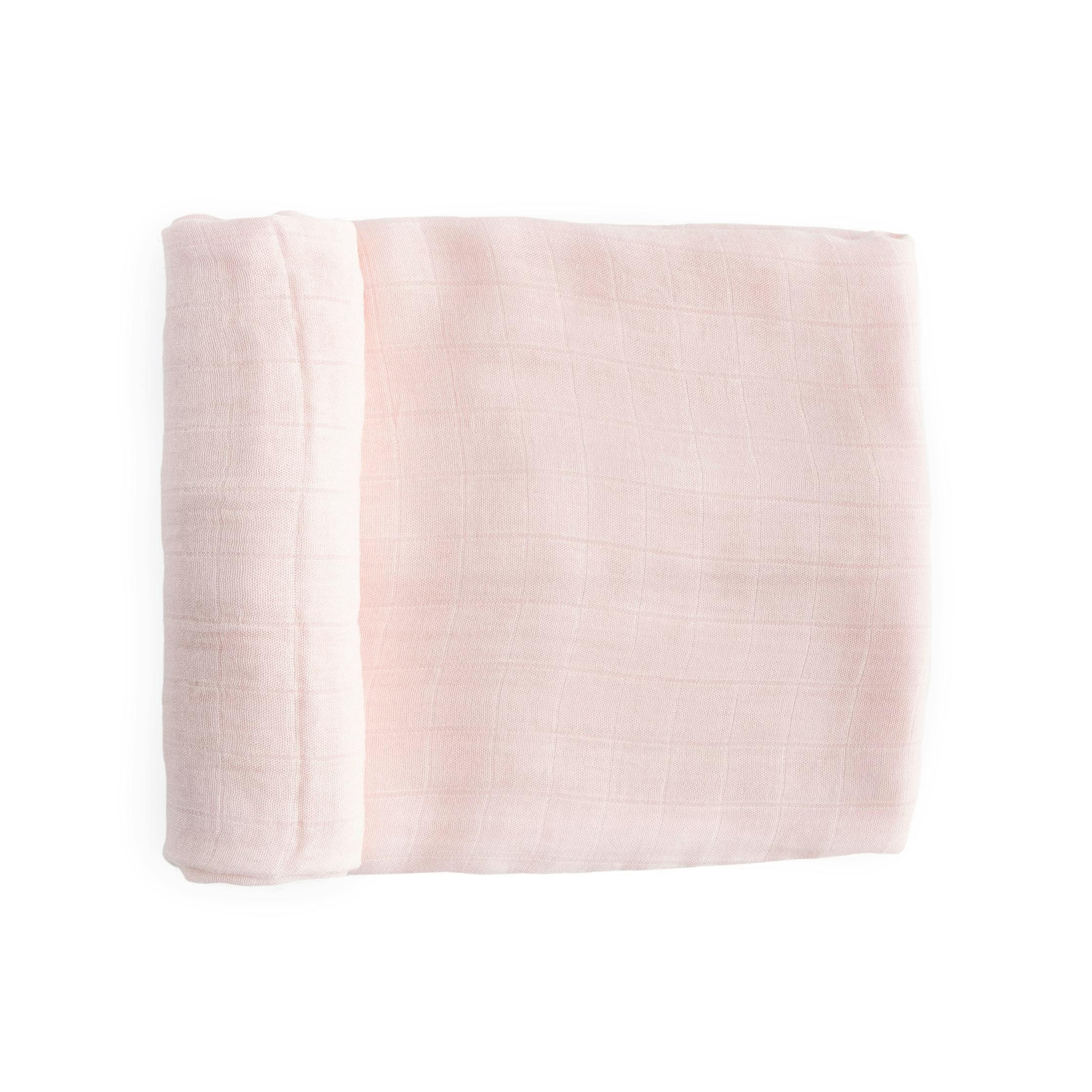 Deluxe Muslin Swaddle Blanket - Blush