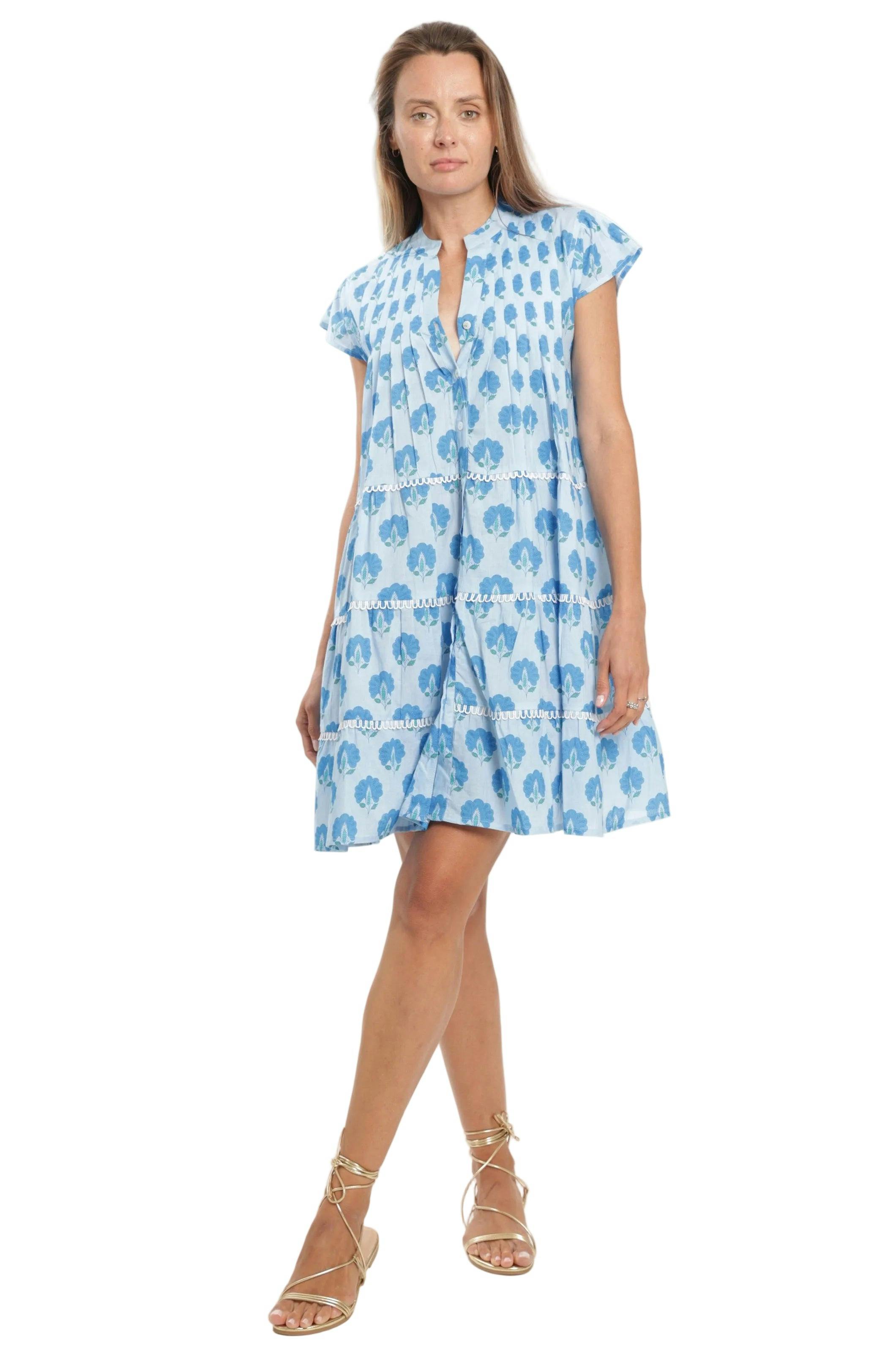 Dalia Dress - Deep Sky