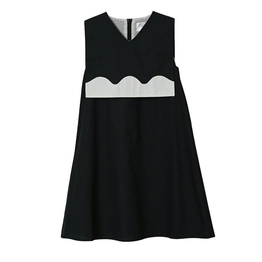 Lucy dress (black/off-white)