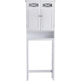 Dawson Wooden Space Saver with Cross Molding and 2 Doors
