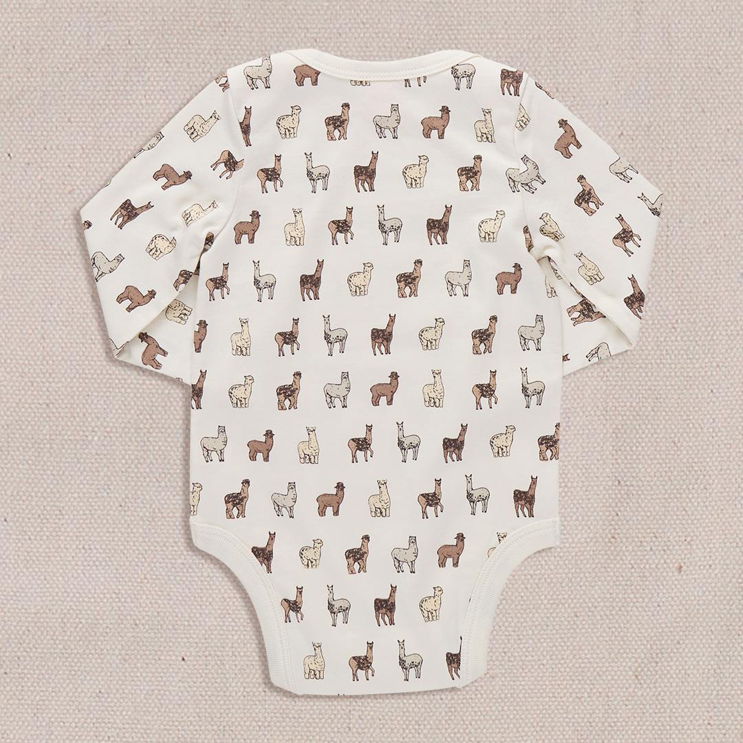 Baby Wonder Bodysuit, Llamas And Alpacas