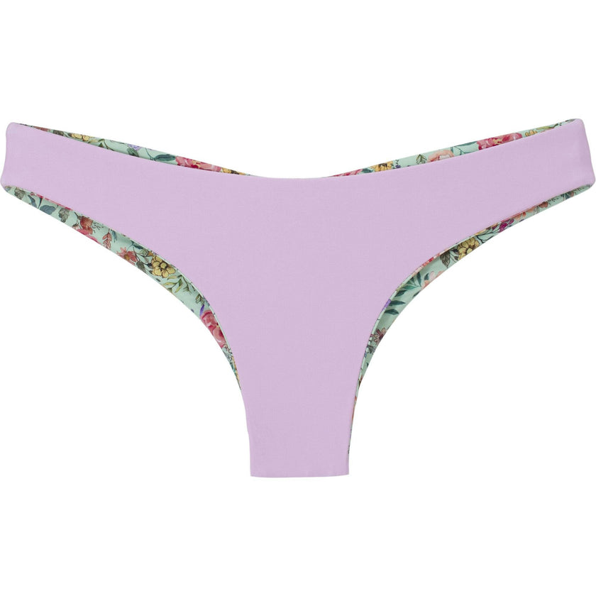 Women'S Reversible Ruched Teeny Bikini Bottom, Florals