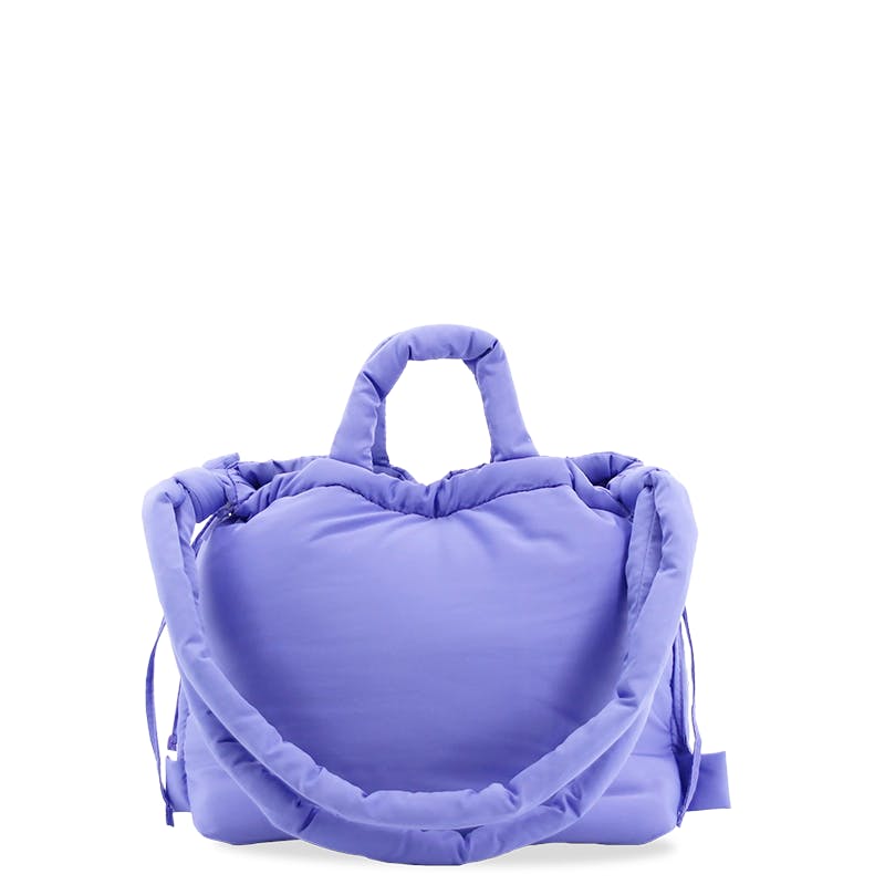 Puffy Tote in Purple