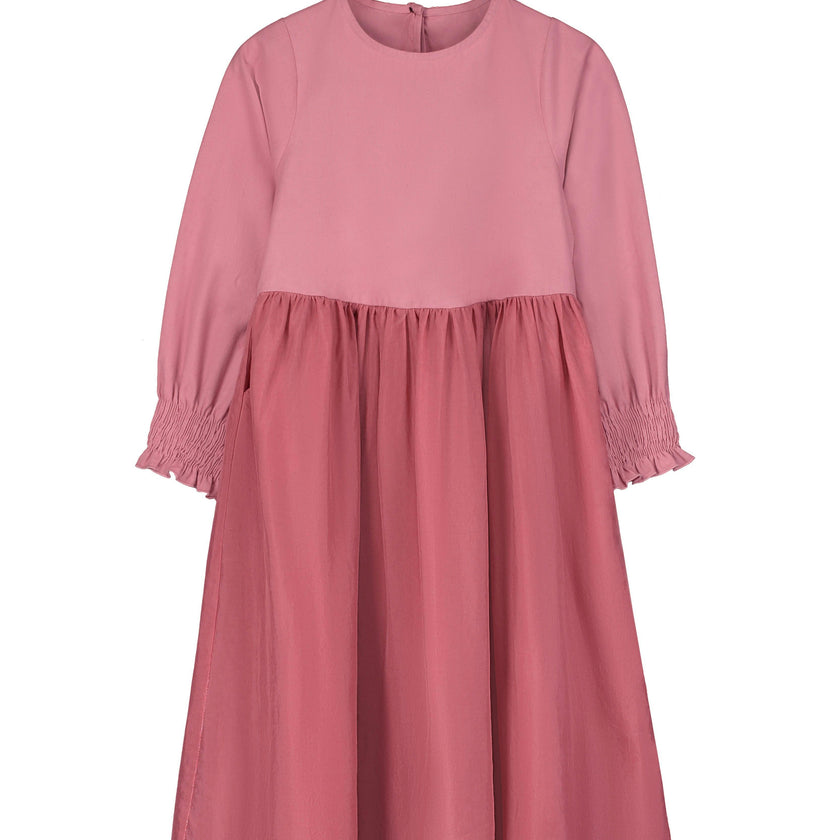 Forest Dress Dusty Pink