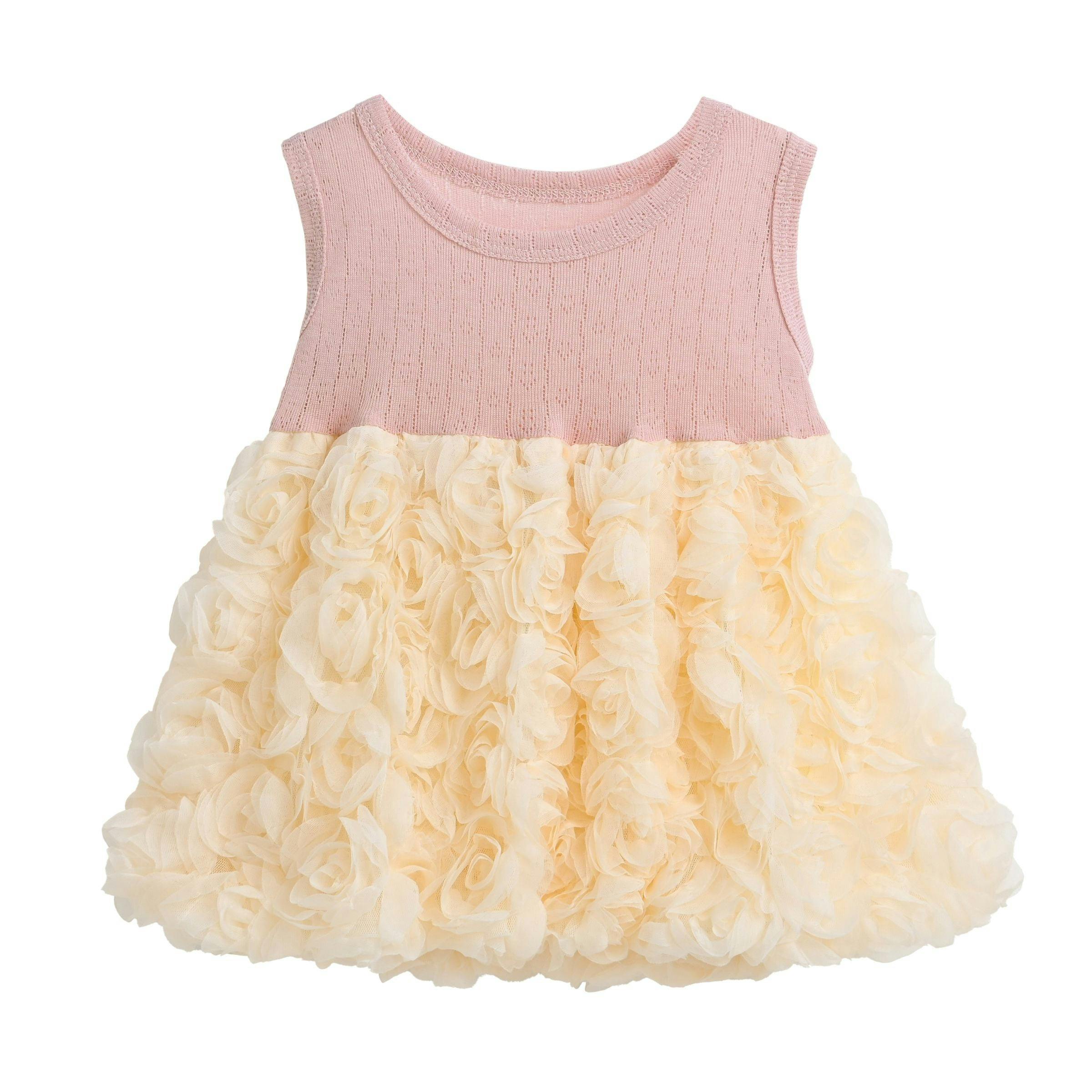 Pink Rose Rabbit Cardigan Dress
