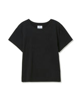 Women's Pima Essential Crew Neck Tee in Black