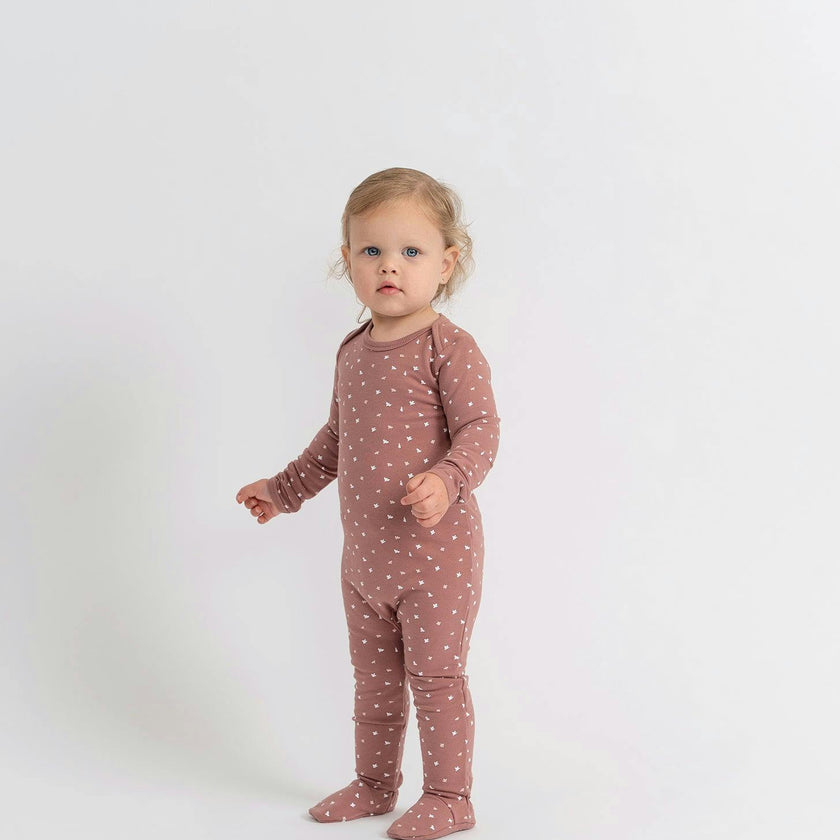 Print Onesie Rosette