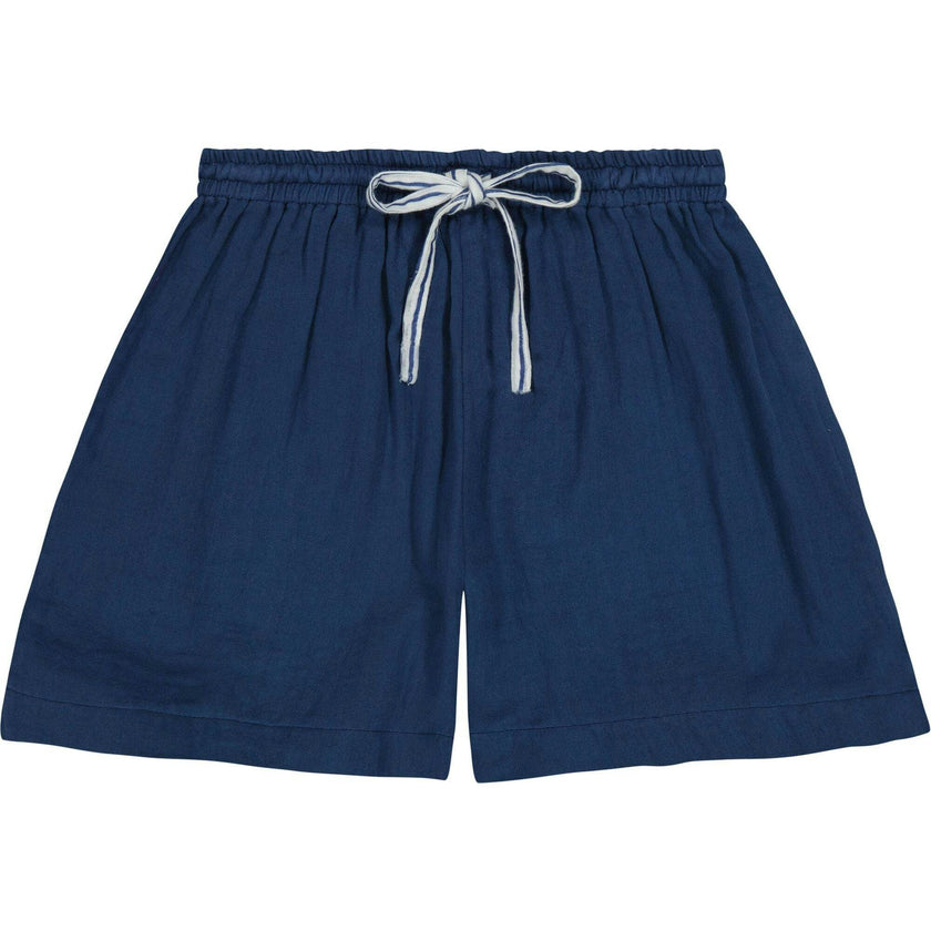 La Plage Boy's Drawstring Short Lapis Blue, Blue