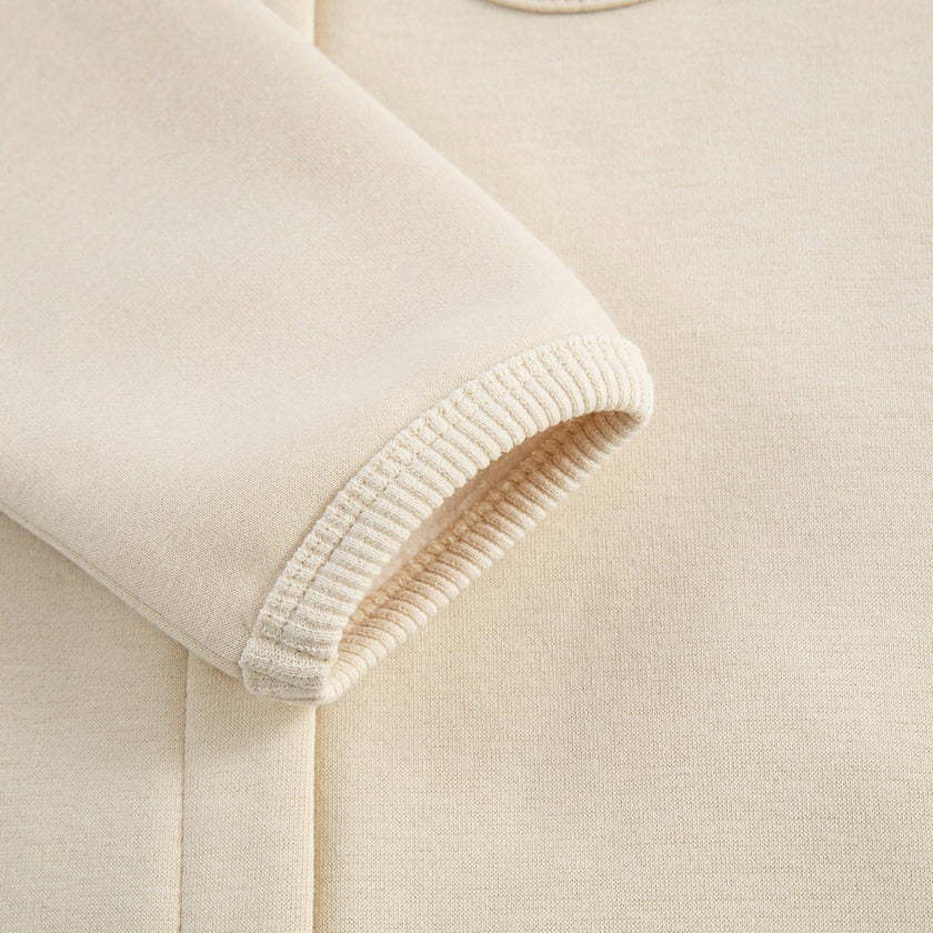Parchment Cozy Snap Jumper
