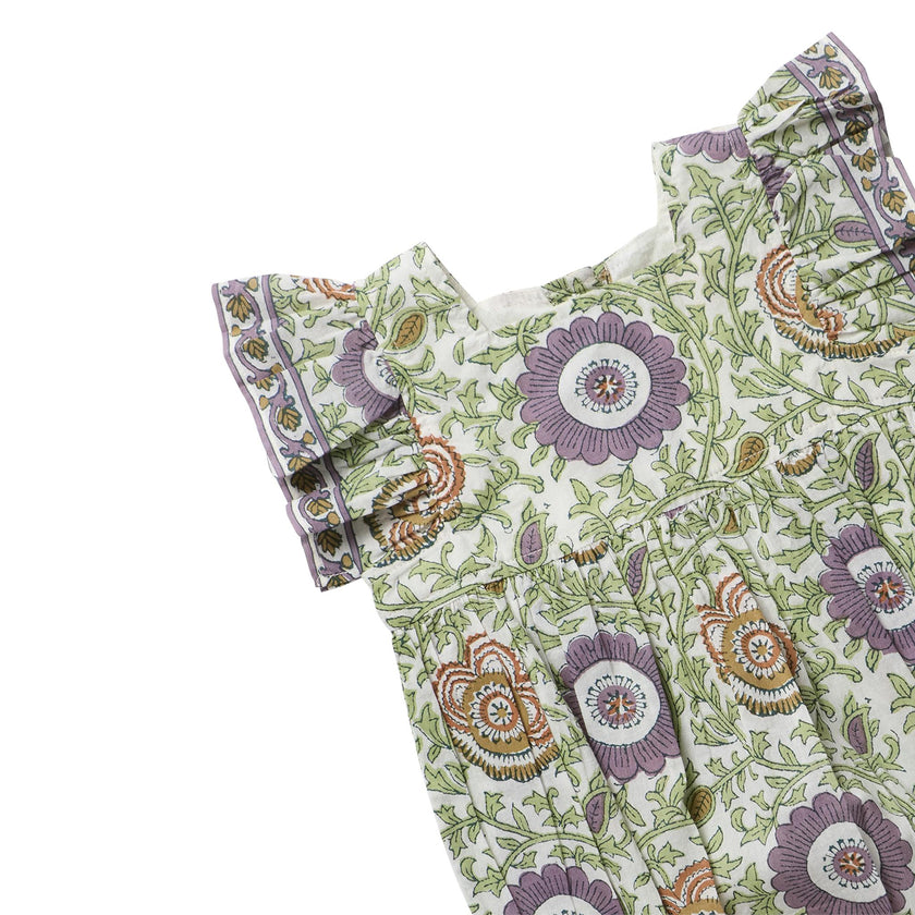 Baby Girls Elsie Bubble - Lilac Lisbon Floral