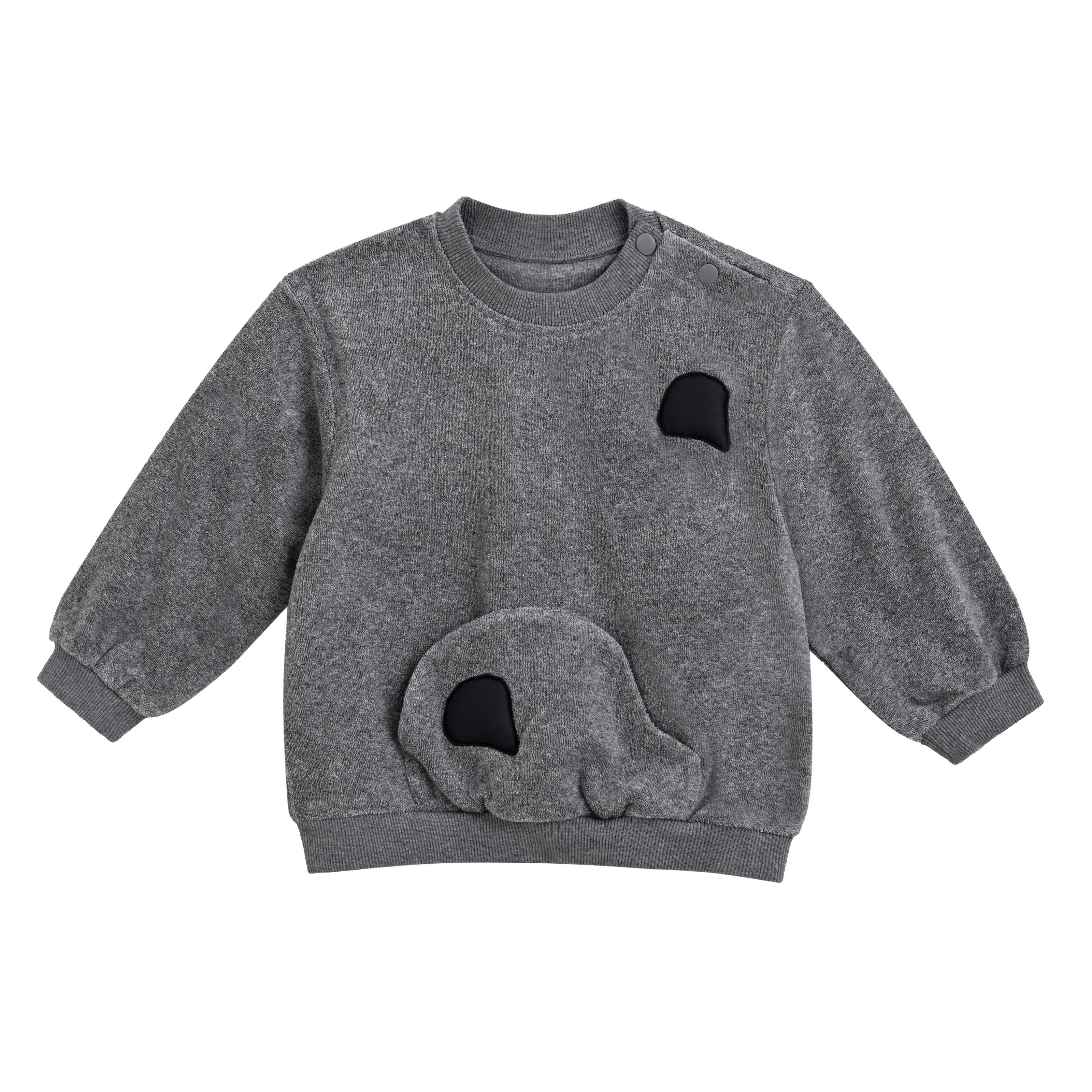 Gray Cotton Spot Set