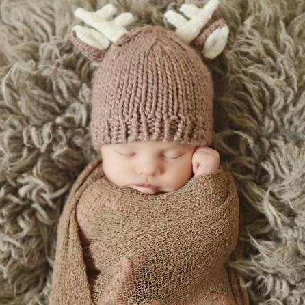Hartley Deer Hat and Pant Newborn Set