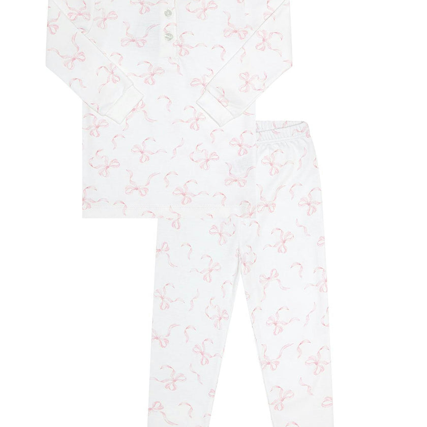 Charming Bows Print Pajamas