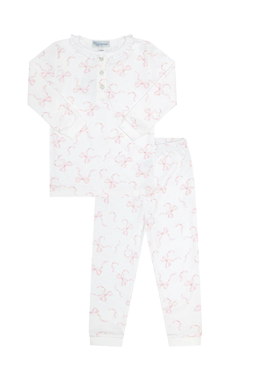 Charming Bows Print Pajamas