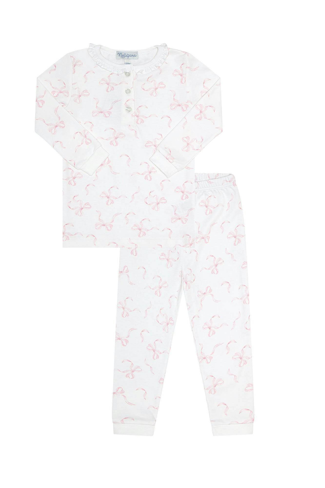 Charming Bows Print Pajamas