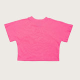 Blue Rory Oversized embroidered logo T-shirt