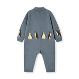 Family Knitted Collar Jumpsuit