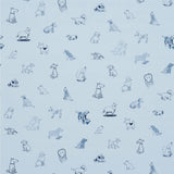 Good Dogs Everywhere Woven Wallpaper