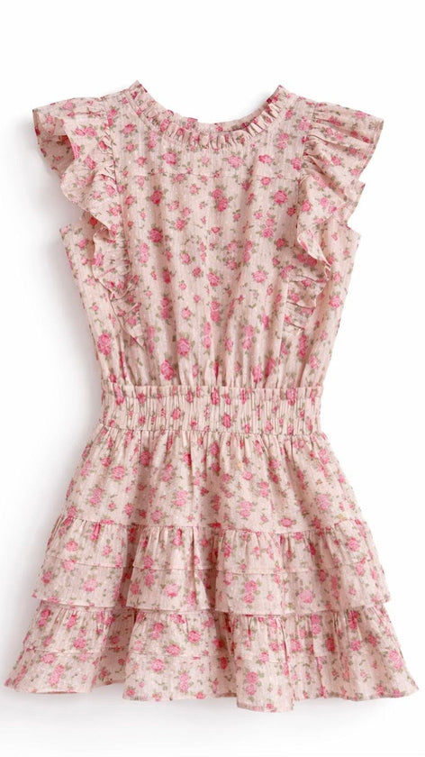 Gustavia Dress in Petite Rose