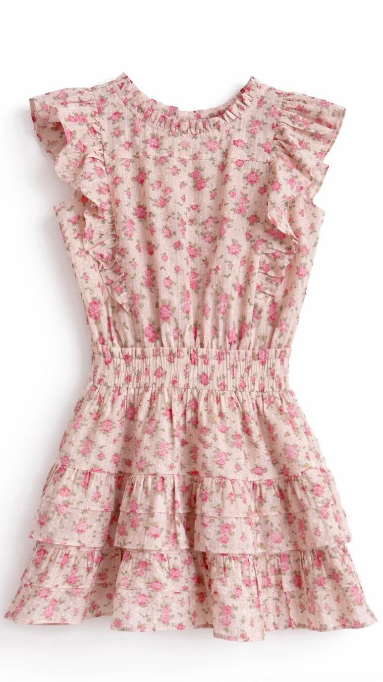 Gustavia Dress in Petite Rose