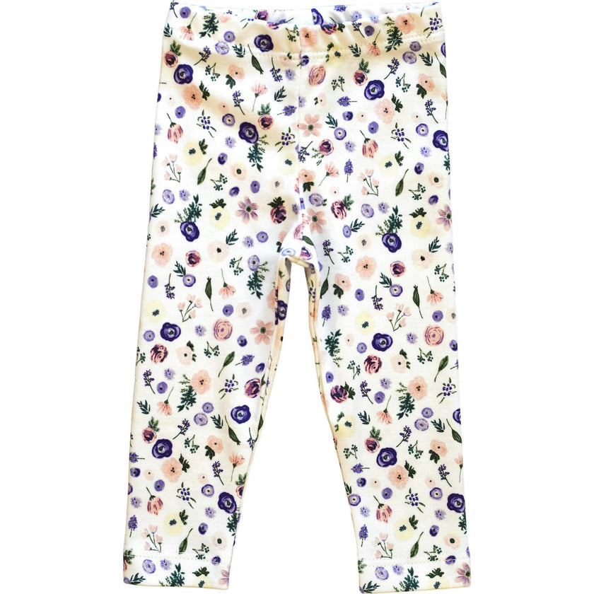Clementine Garden Floral Legging