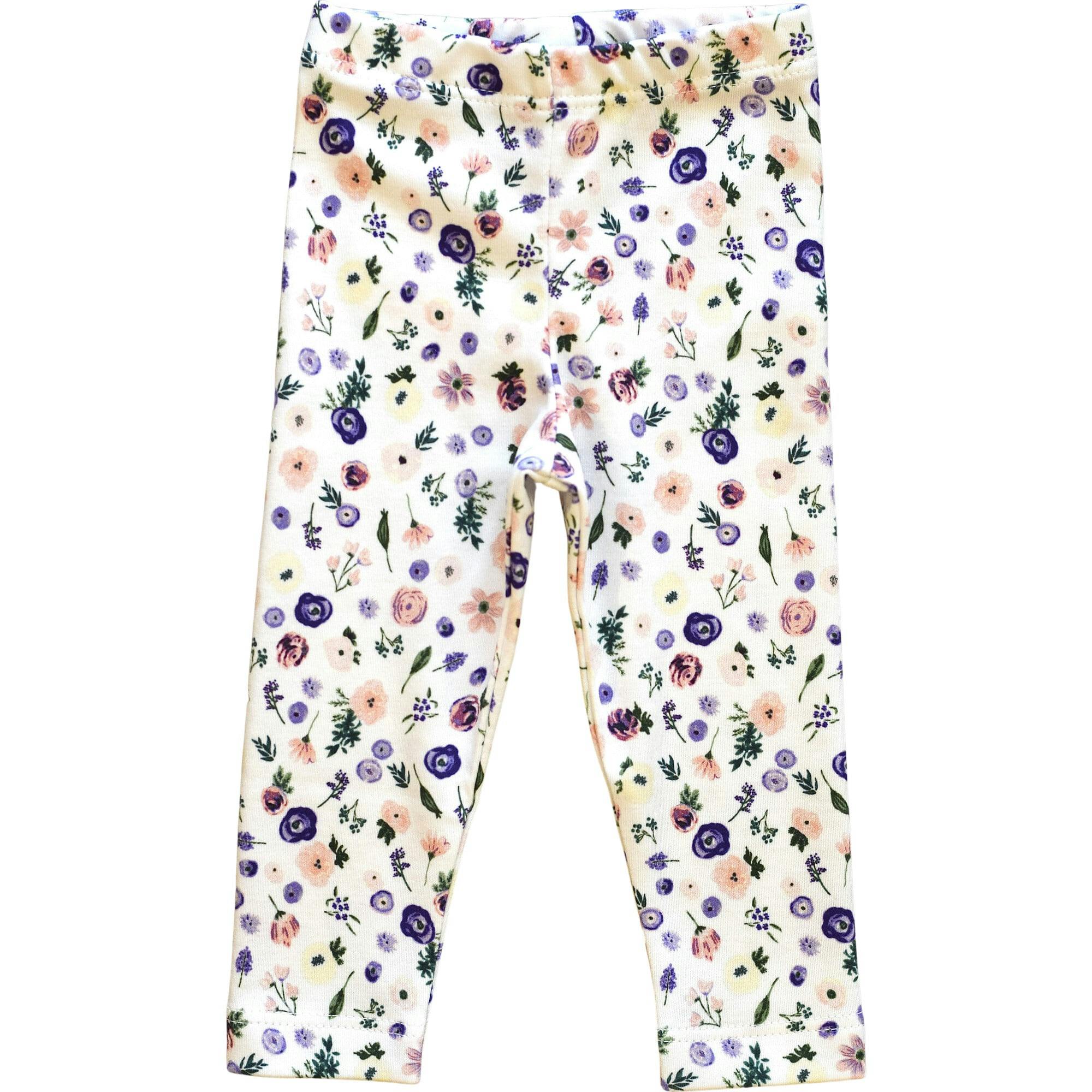 Clementine Garden Floral Legging