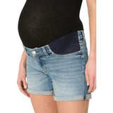 Zoie Jean Shorts Maternity Relaxed 4.5 | Lt Springdale Rolled