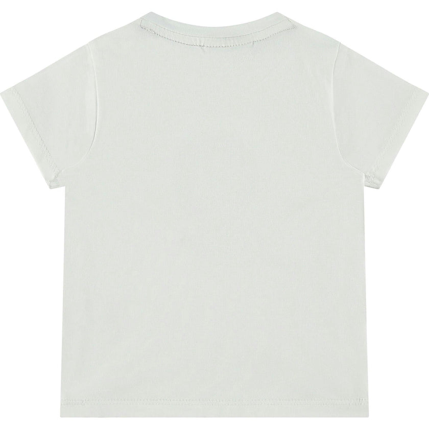 Print Round Neck Short Sleeve T-Shirt