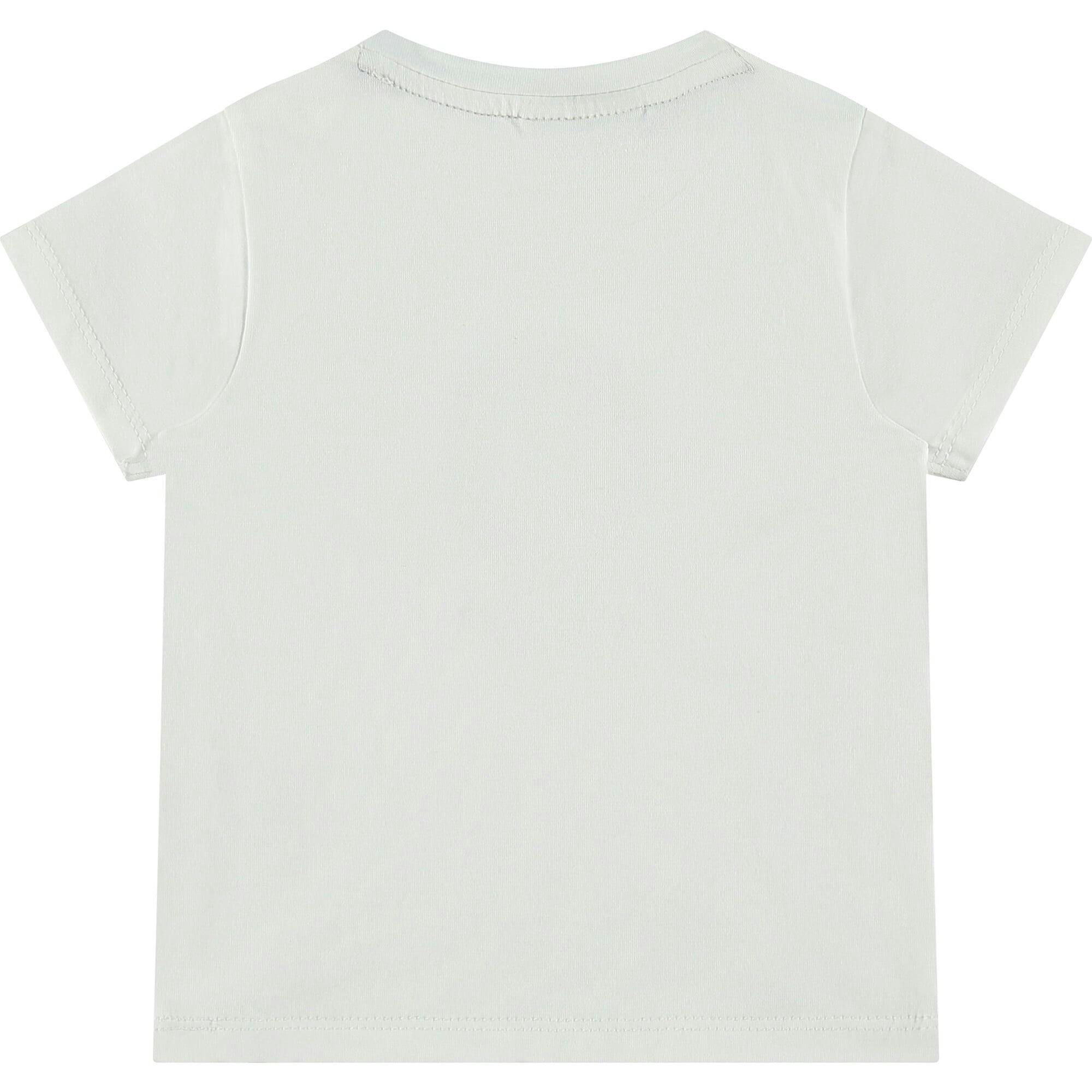 Print Round Neck Short Sleeve T-Shirt