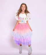 Cotton Candy Ruffled Tire Maxi Tutu