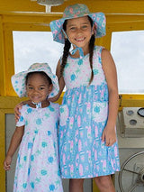 (New) UPF 50+ Dahlia Sleeveless Tee Dress w/ Pockets