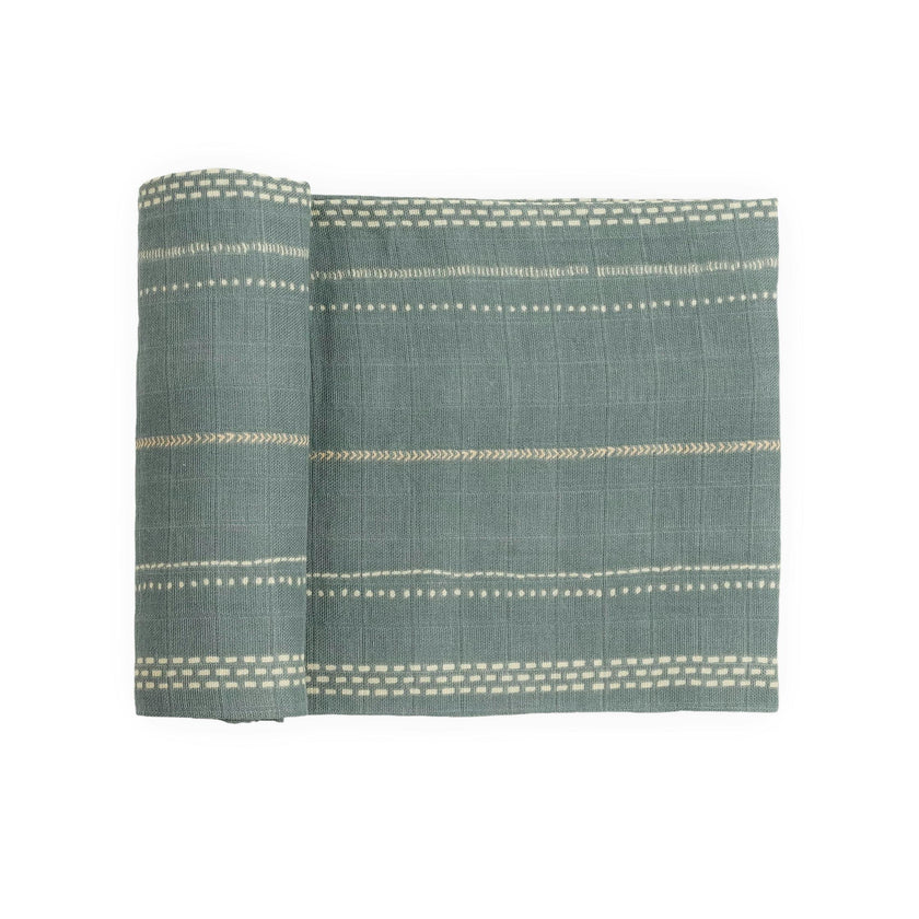 Organic Cotton Muslin Swaddle Blanket - Stillwater Stitch