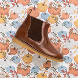 Leather Bootie | Apache Brown