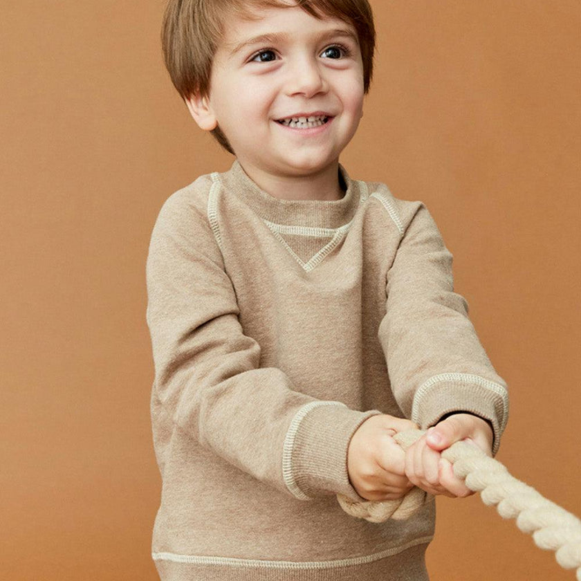 Raglan Sleeve Fleece Sweatshirt